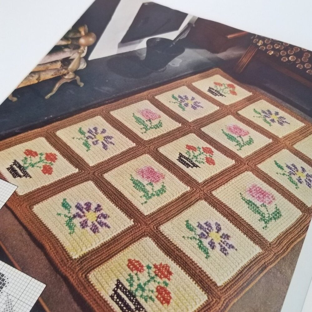 Star Rug Book 1952 Crocheted Rugs Star Rug Book 93 American Thread Company - Picture 11 of 11